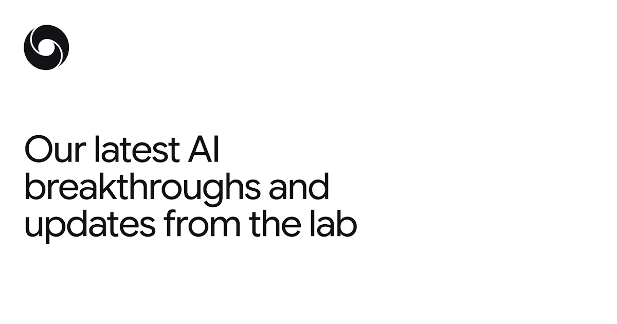 DeepMind Showcases Gemini-Powered Models for Video, Weather, and Robotics