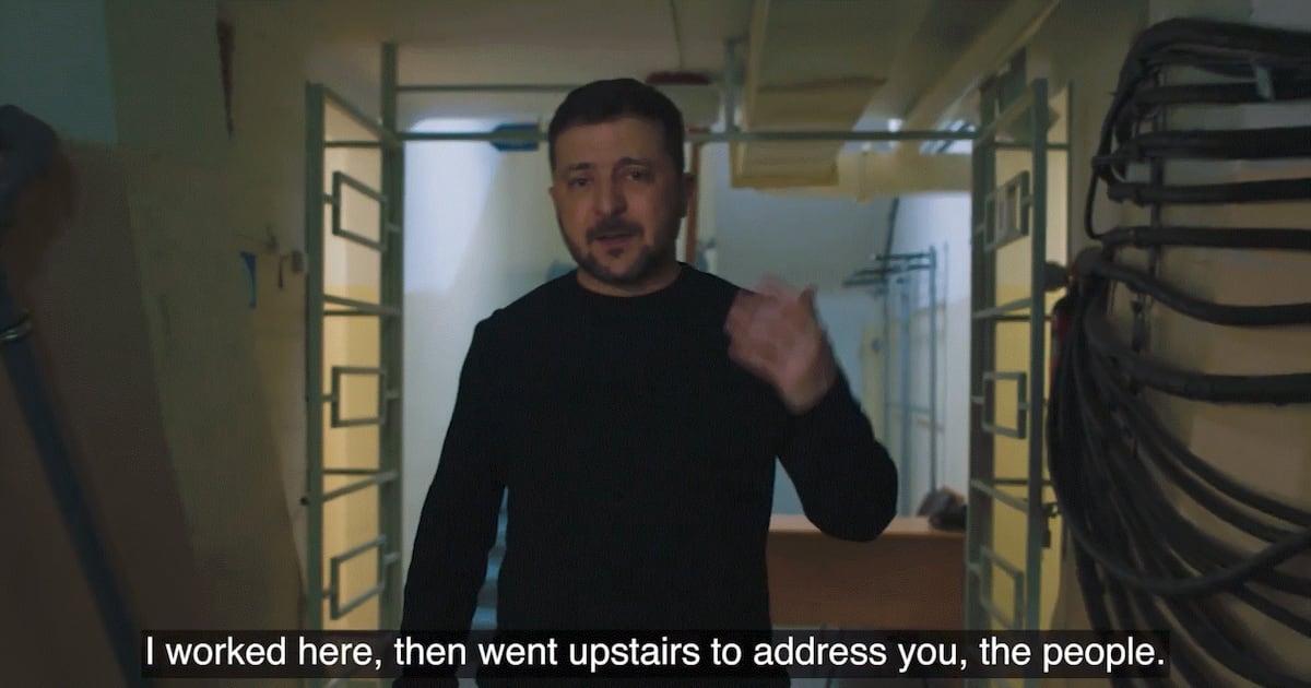 Zelenski revela detalles del búnker donde dirigió la defensa ucraniana