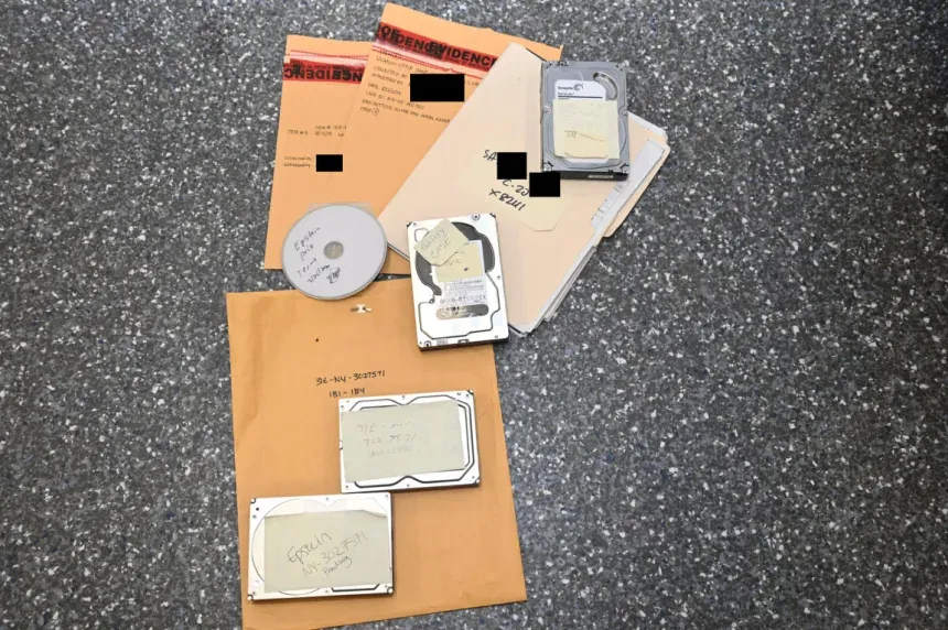 US DOJ Releases New Evidence Photos in Jeffrey Epstein Case, Including Seized Electronics