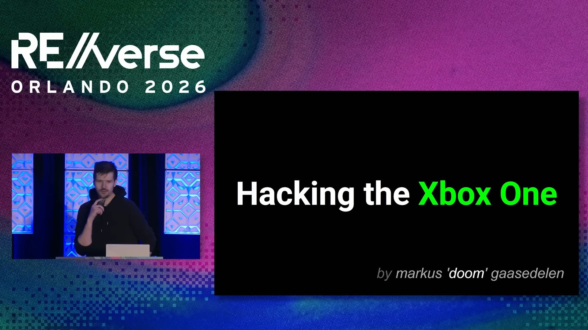 Microsoft Xbox One Hacked via Voltage Glitch at RE//verse 2026 Conference