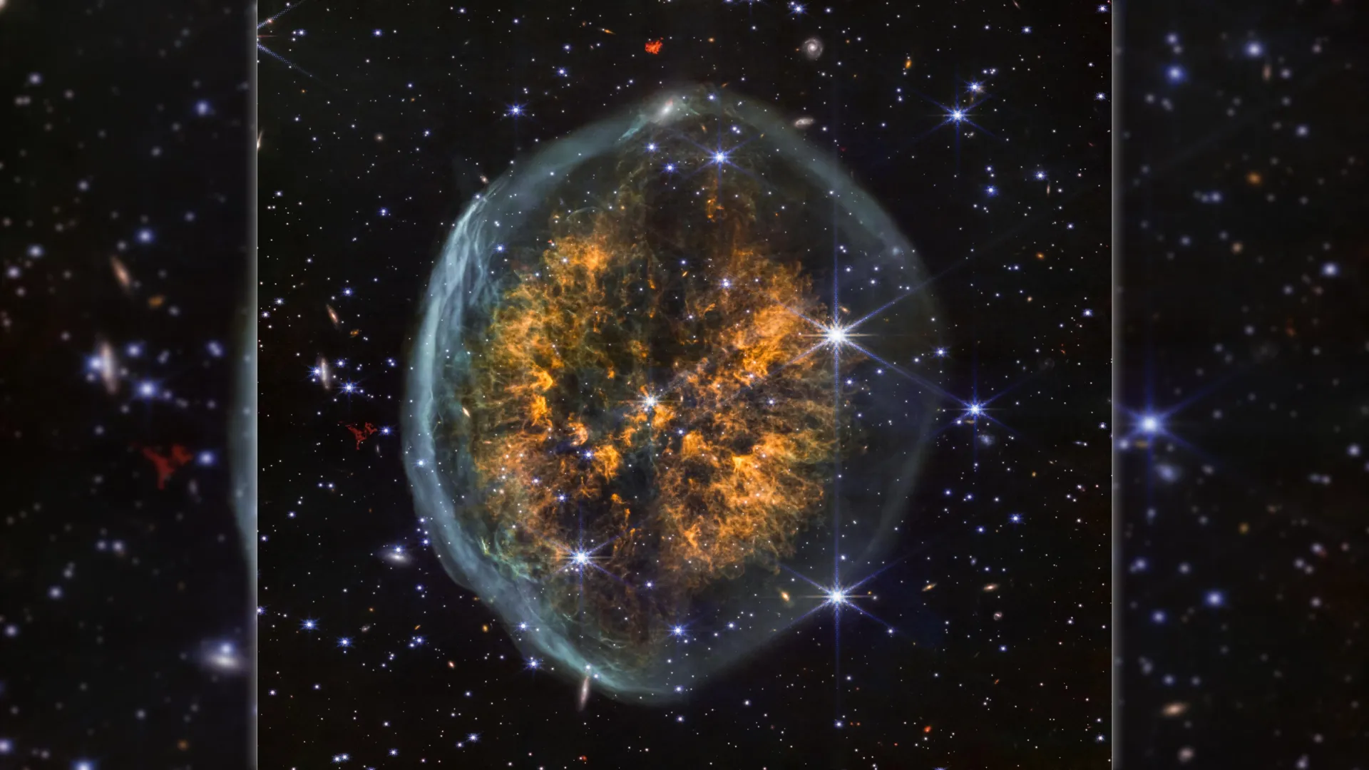 NASA Webb Telescope Captures Brain-Shaped Nebula Around Dying Star