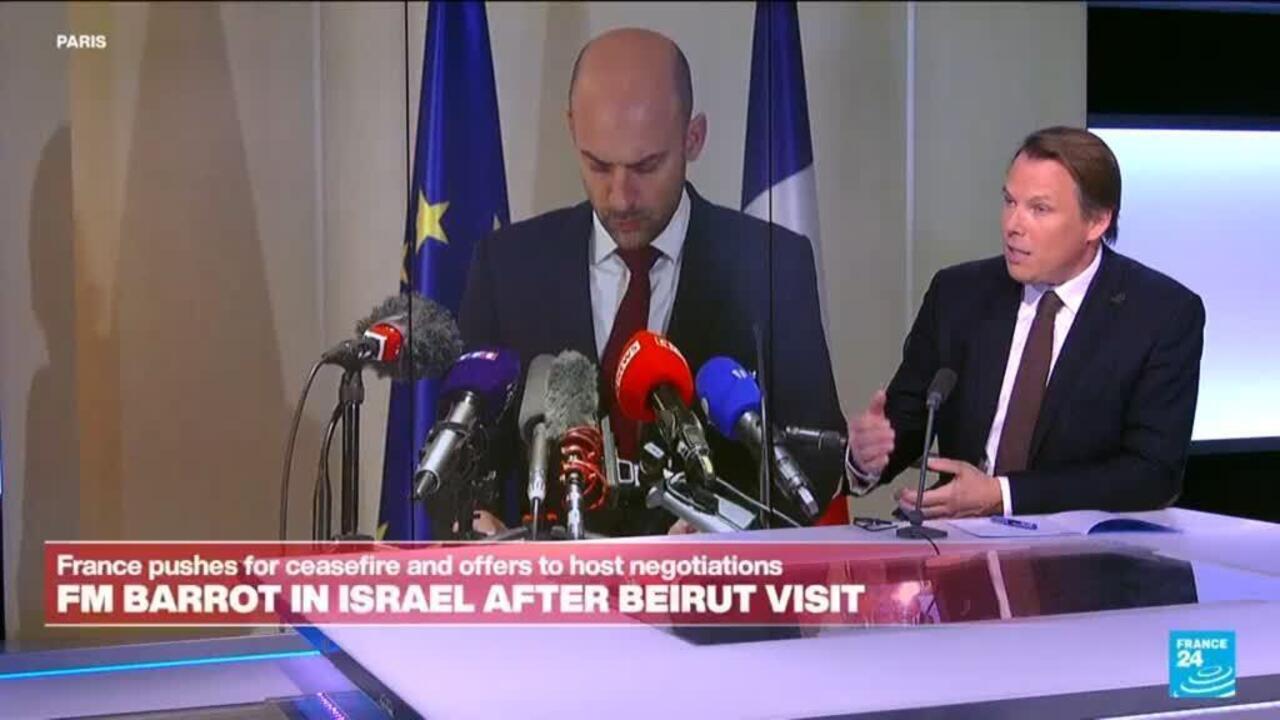 France Pushes for Historic Israel-Lebanon Talks Following Minister Barrot's Middle East Tour