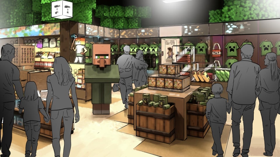 Mojang Studios and Merlin Entertainment Announce Minecraft World Theme Park Opening in 2027