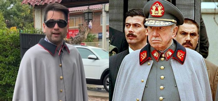 Chilean Deputy Sparks Outrage Wearing Pinochet-Esque Cape During Visit