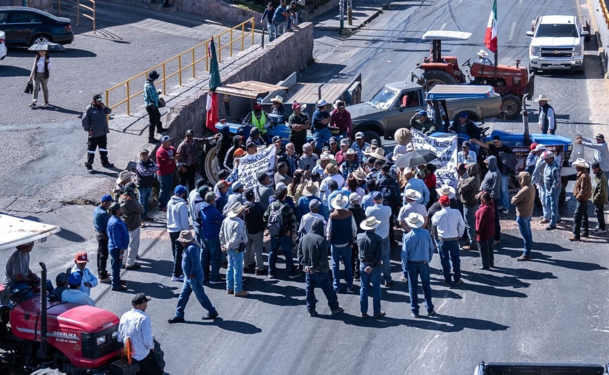 productores de frijol retoman bloqueos en Zacatecas tras reducción de cupos federales