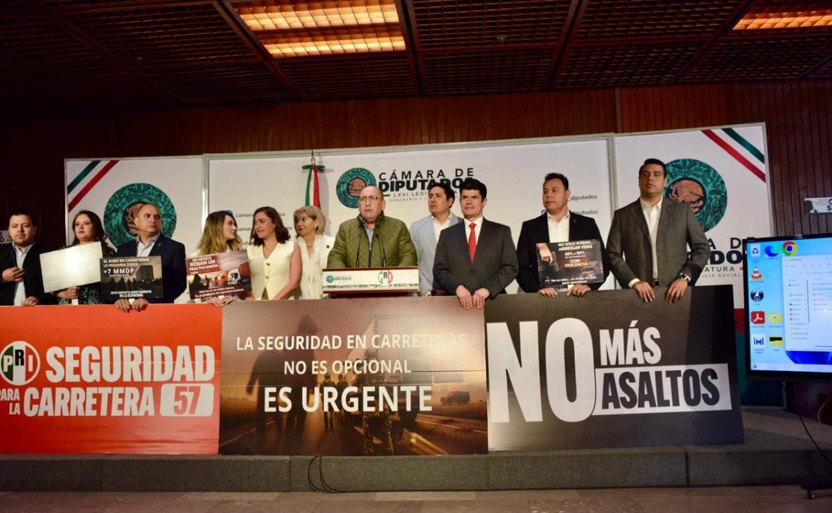 Diputados priistas exigen mayor seguridad en Carretera 57 por asaltos constantes