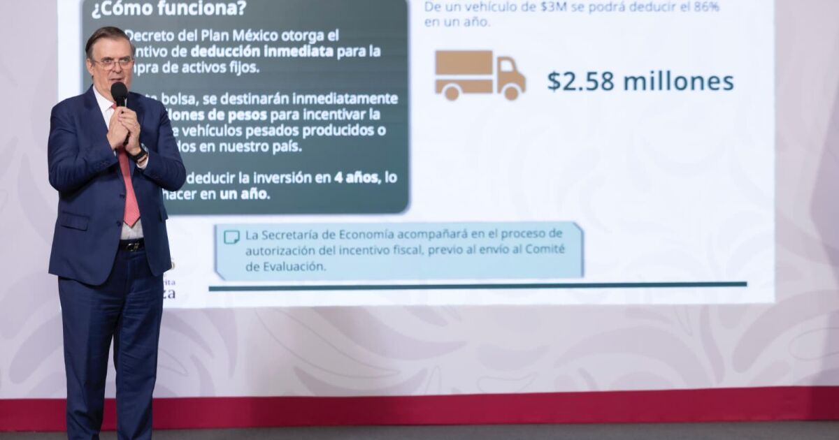 Secretaría de Economía lanza incentivos para renovar flota de transporte pesado en México