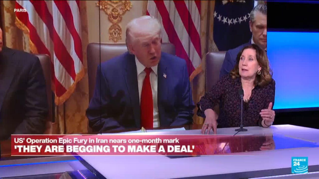 Trump Claims Iran Military Operations Ahead of Schedule at Cabinet Meeting