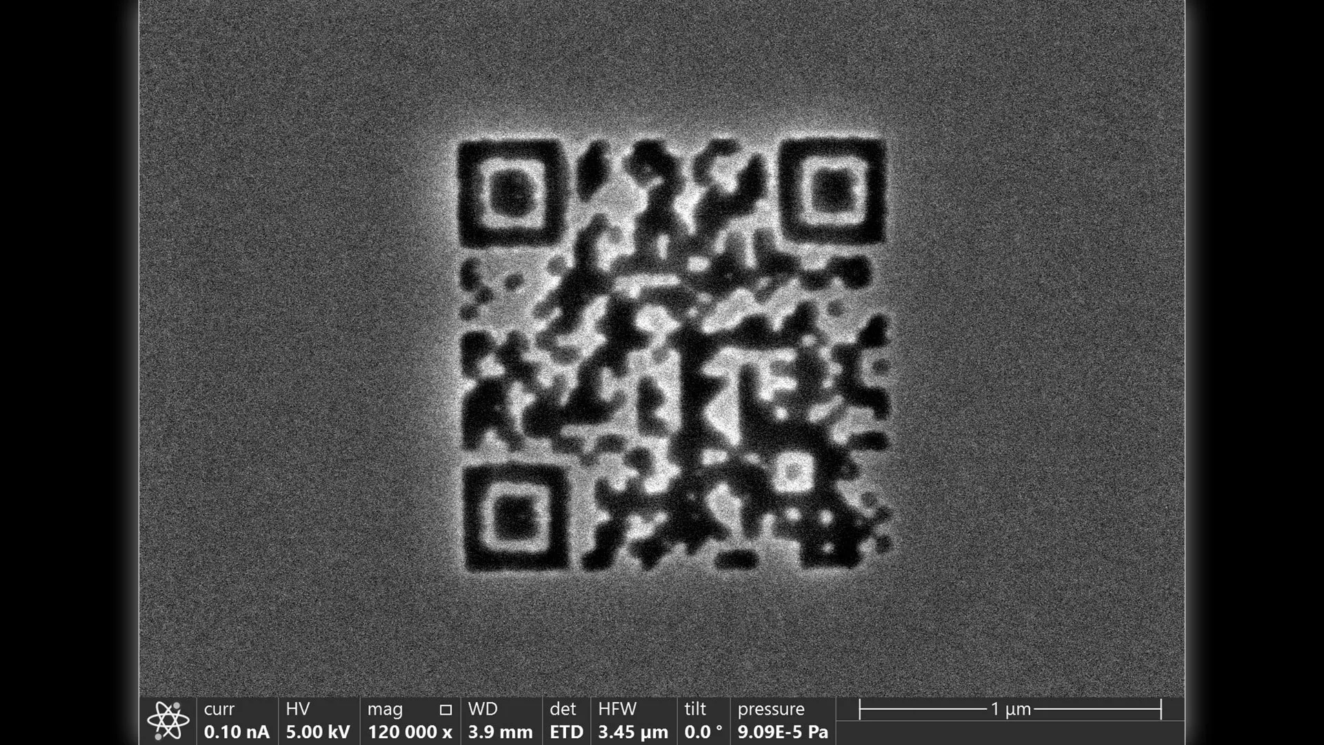 TU Wien Engineers World Record Smallest QR Code for Ceramic Data Storage