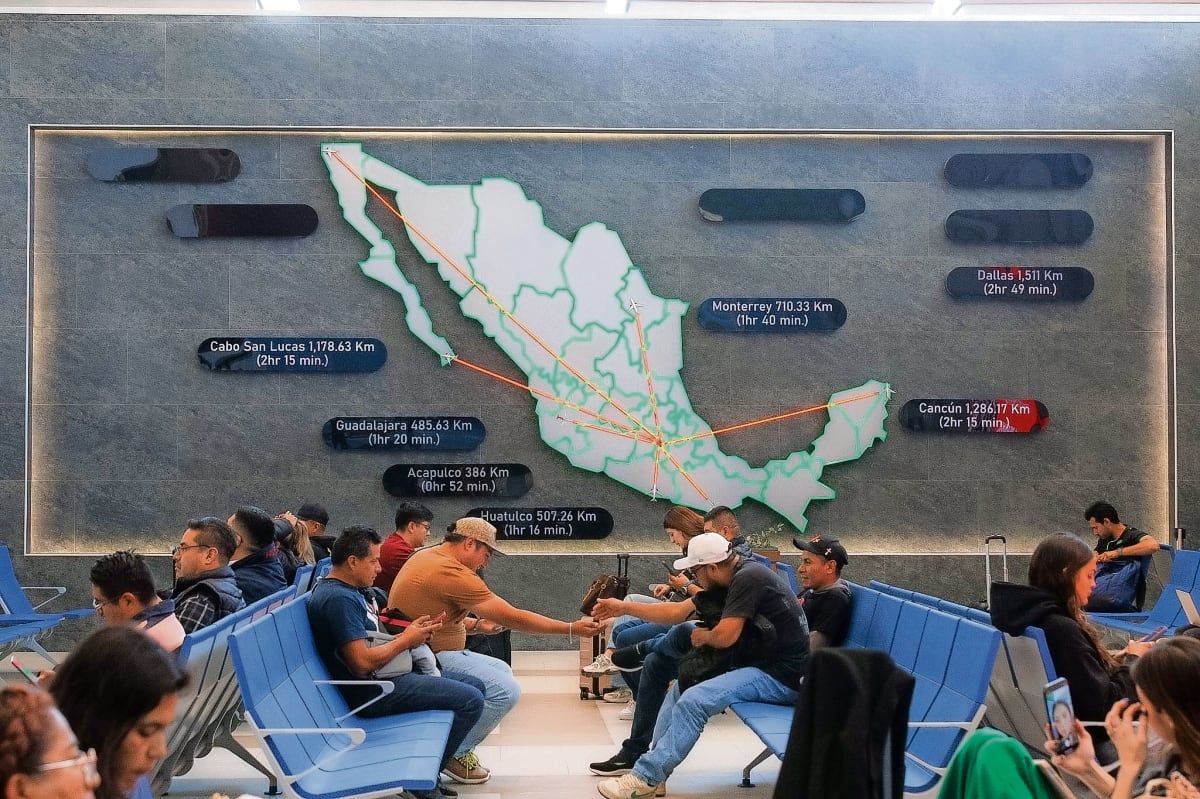 el aeropuerto internacional felipe Ángeles se consolida como terminal regional tras cuatro años de operación