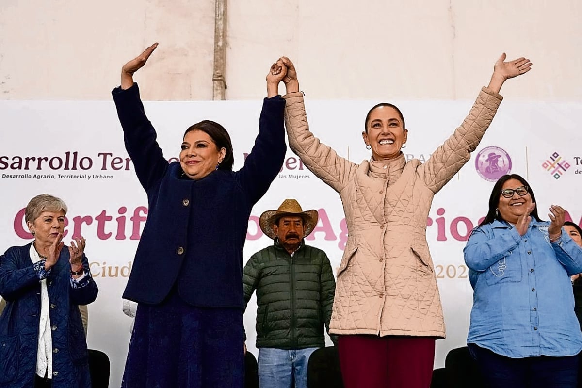 Clara Brugada indica que 35% de títulos agrarios en CDMX son de mujeres