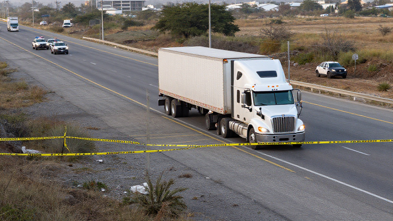 Asesinan a operador de tráiler en presunto intento de robo en la autopista Chamapa-Lechería