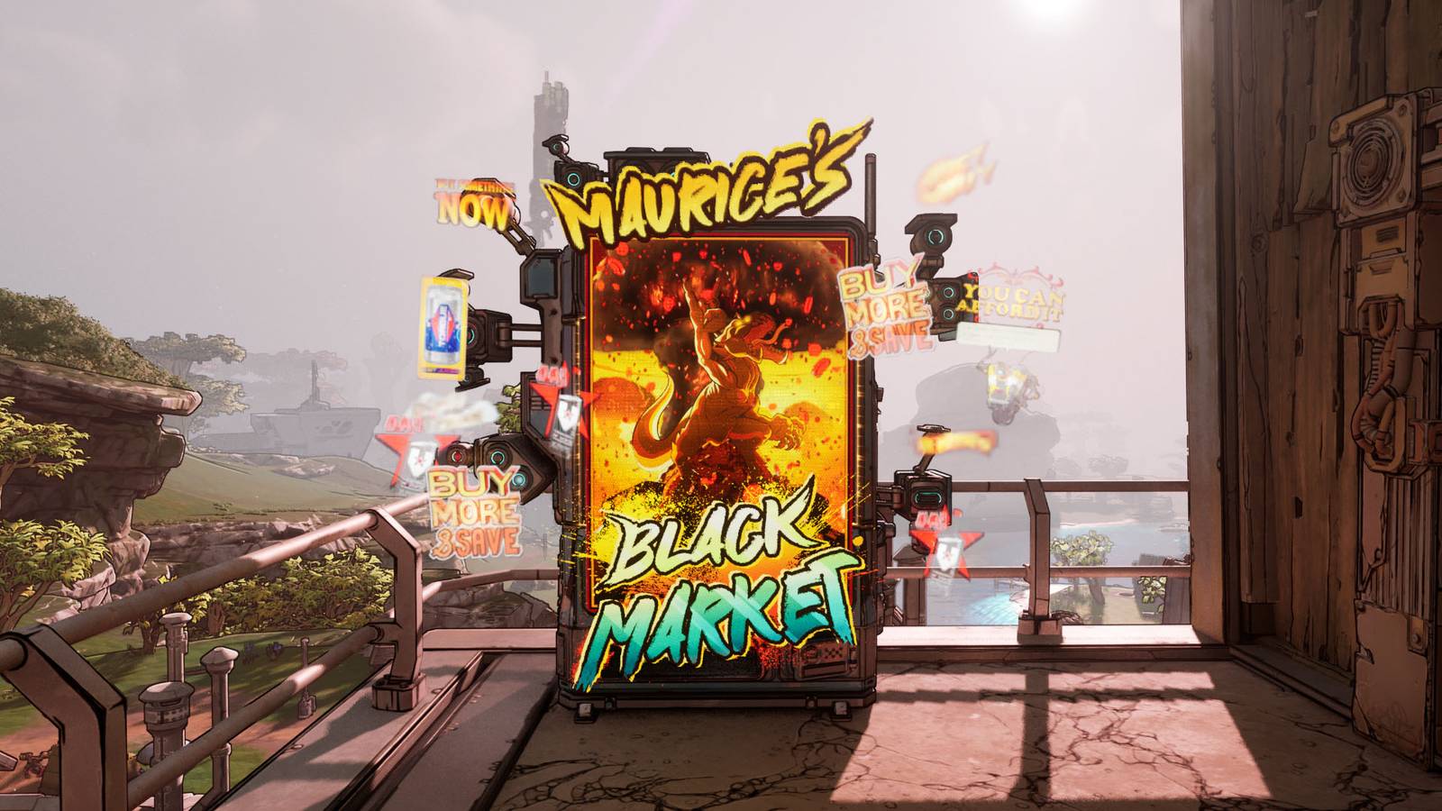 Maurice's Black Market Vending Machine Location Guide for Borderlands 4 Players