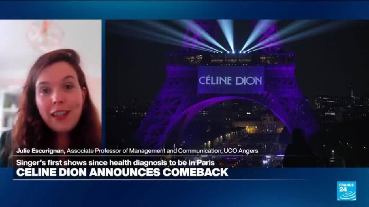 Celine Dion Announces Eiffel Tower Residency to Mark 2026 Comeback