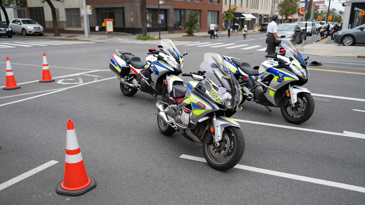 Chilean Police Officer Struck by Motorcyclist During Lampa Inspection