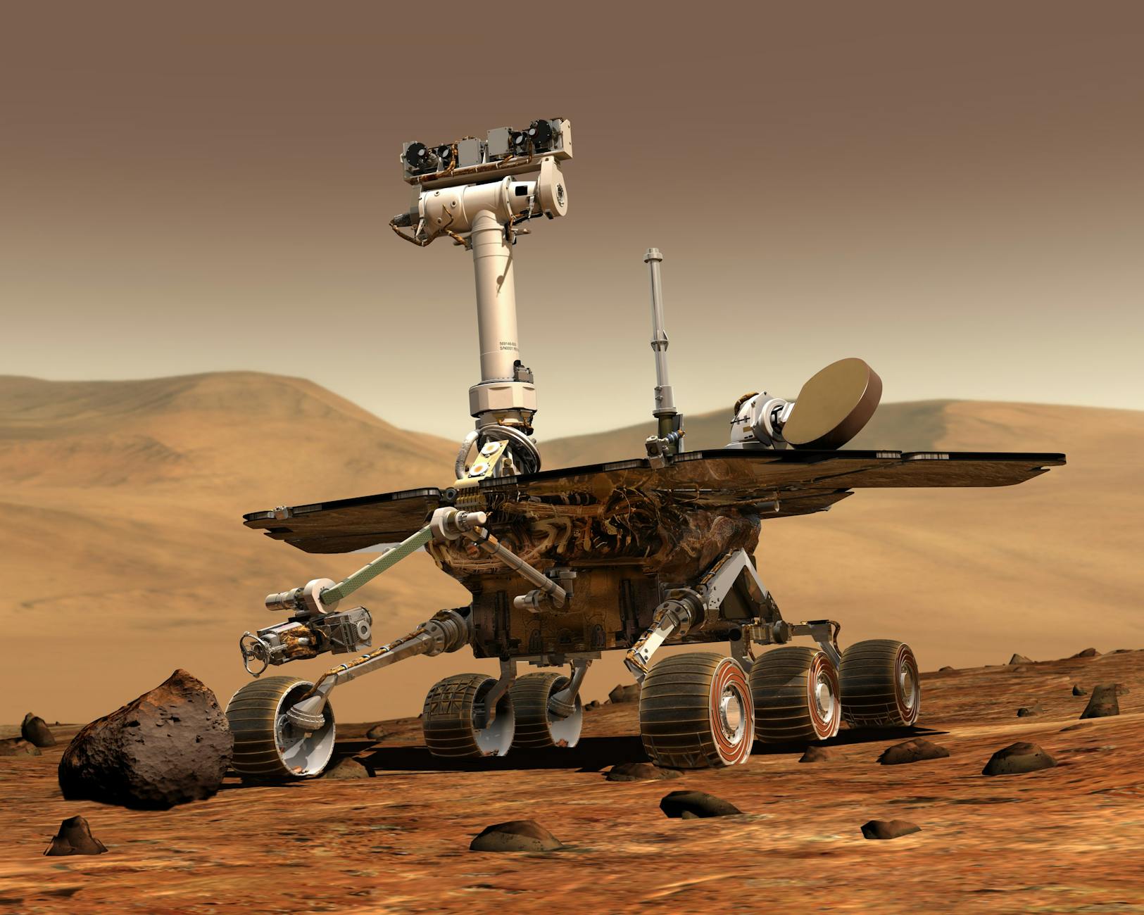 Autonomous walking robots could triple speed of Mars exploration