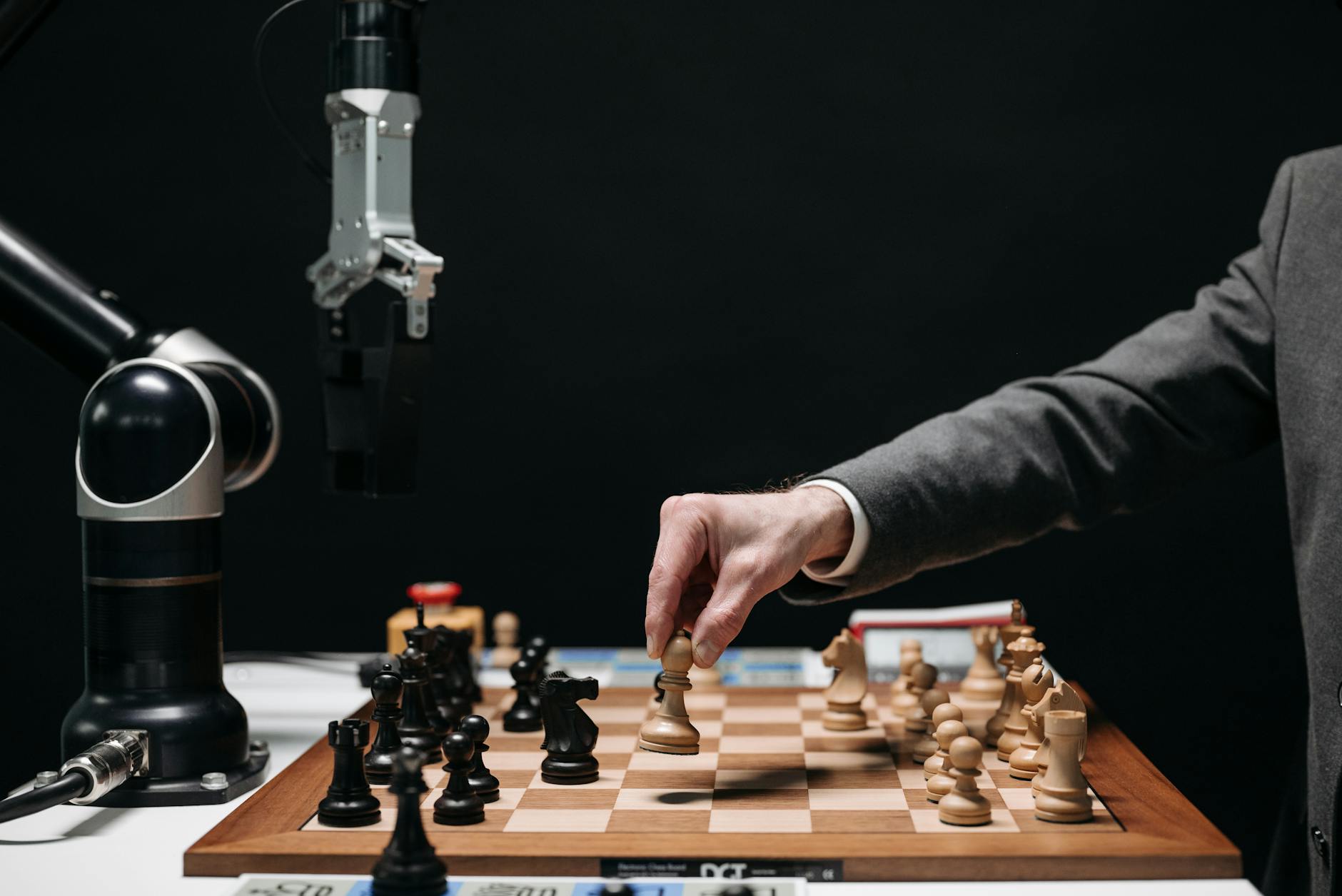 Digital representation of global AI technology competition