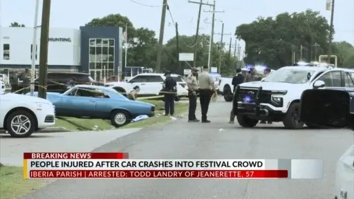 路易斯安那州一节日庆典发生撞人事故，肇事司机涉嫌酒驾/毒驾被控