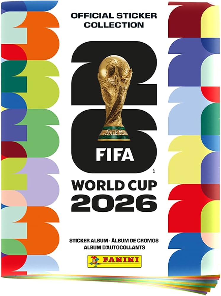 Los álbumes de estampas Panini para la Copa Mundial de la FIFA 2026 regresan a Amazon y Mercado Libre