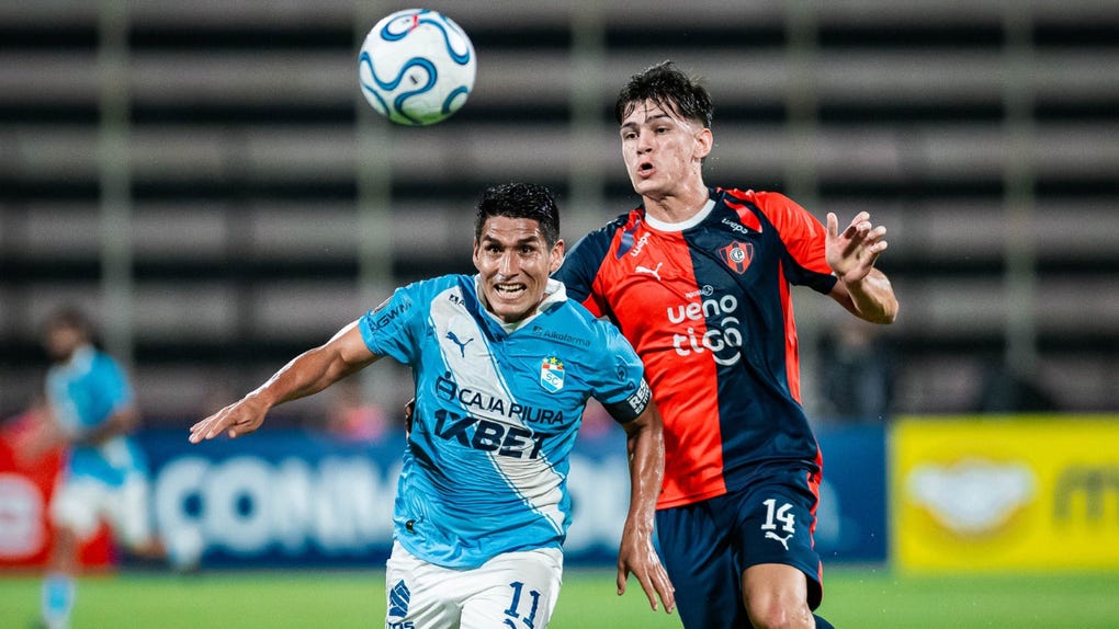 Sporting Cristal vence a Cerro Porteño en el debut de la Libertadores tras una expulsión
