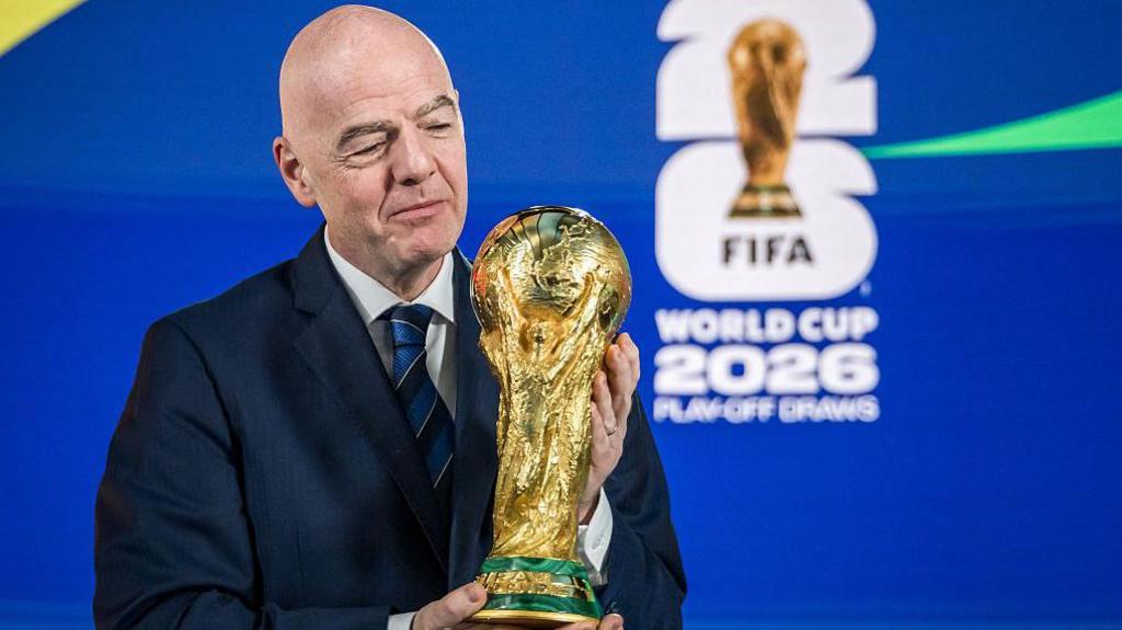 El presidente de la FIFA, Gianni Infantino, reafirma el compromiso con la organización de la Copa del Mundo 2026 en México