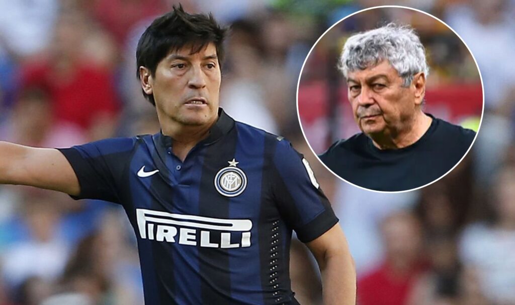 Iván Zamorano rinde homenaje a Mircea Lucescu, su exentrenador en el Inter de Milán