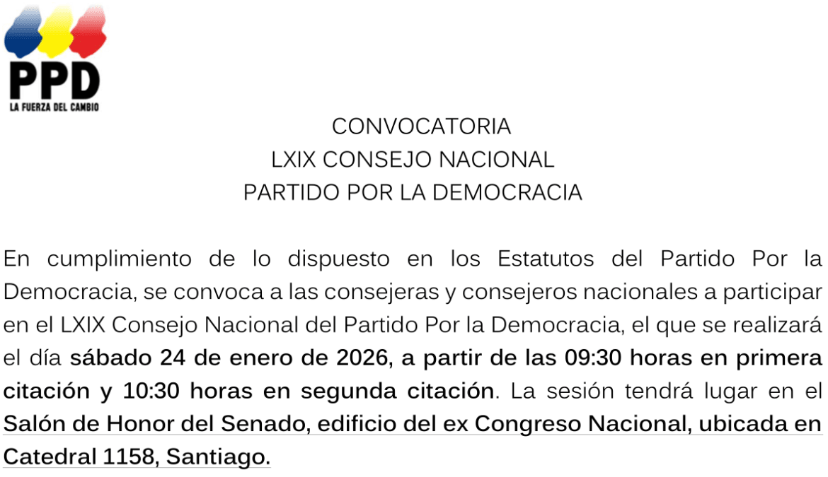 PPD prepares strategic summit to redefine its role within the center-left