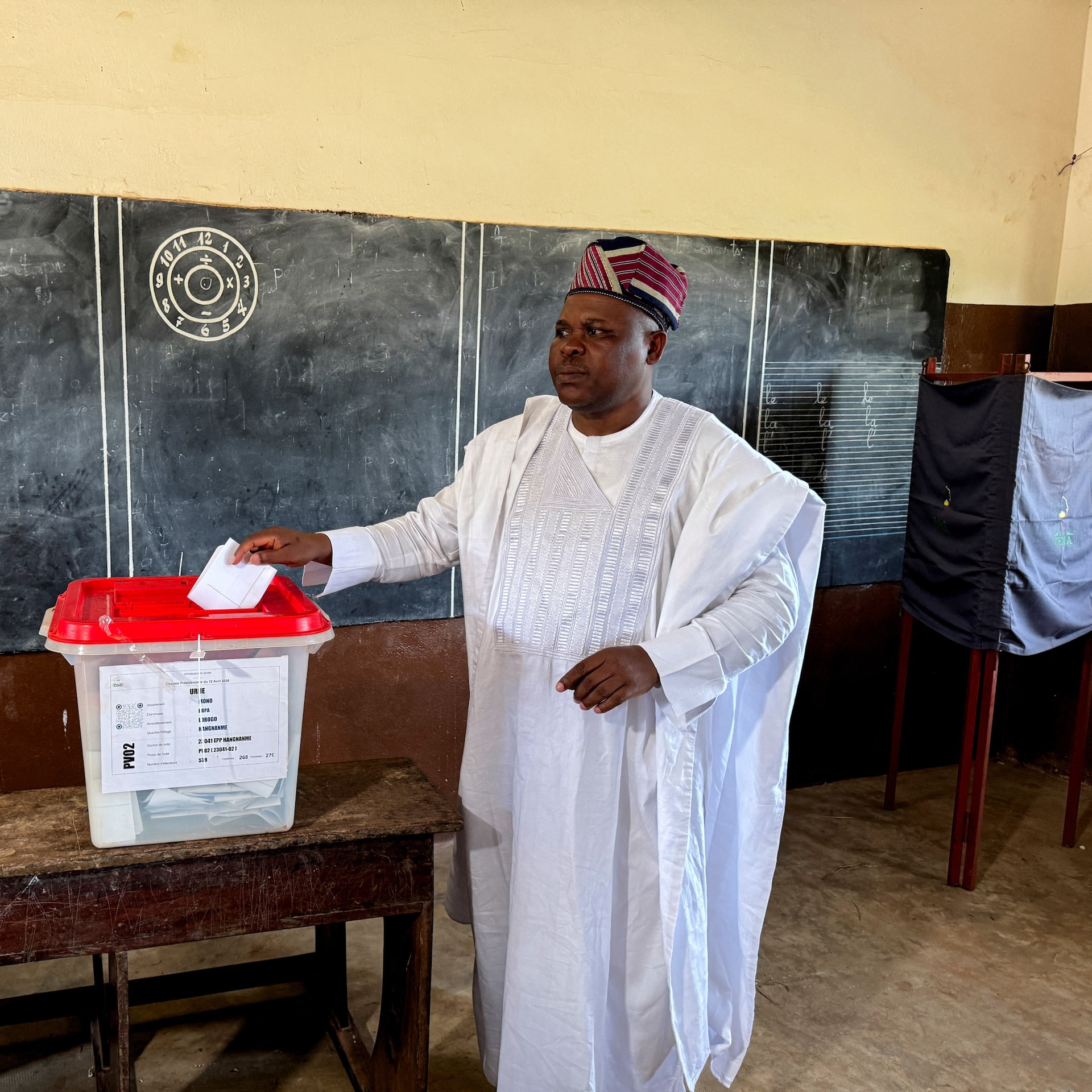 El candidato opositor de Benín, Paul Hounkpe, reconoce la derrota ante Romuald Wadagni