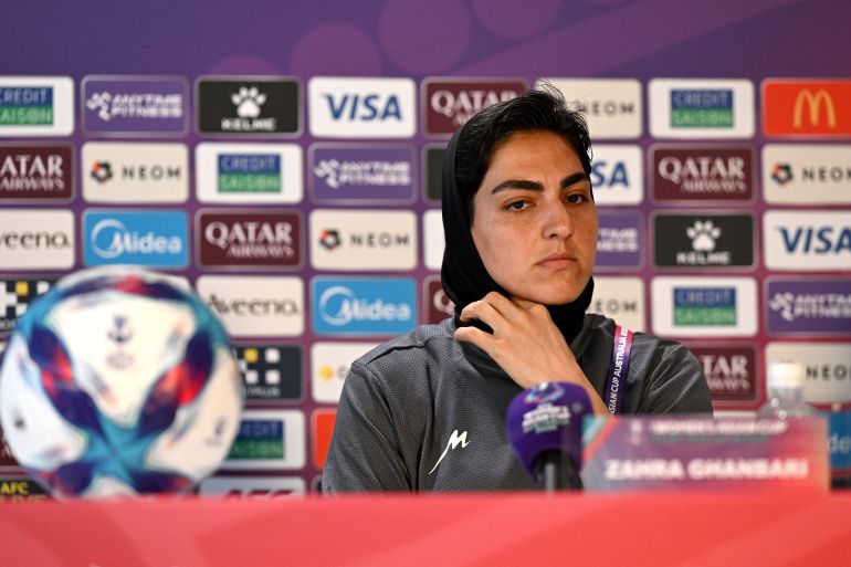 Irán libera los activos congelados de la capitana de la selección femenina de fútbol tras retirar su solicitud de asilo