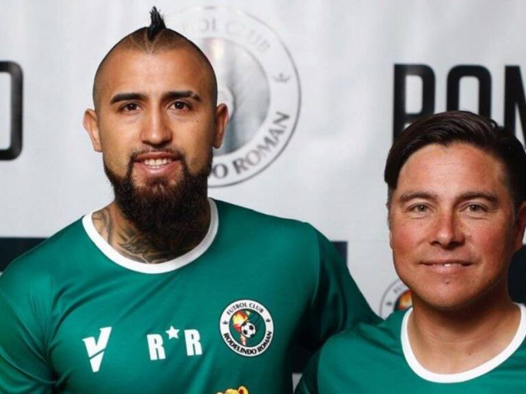 Arturo Vidal debuta como director técnico en el club Rodelindo Román