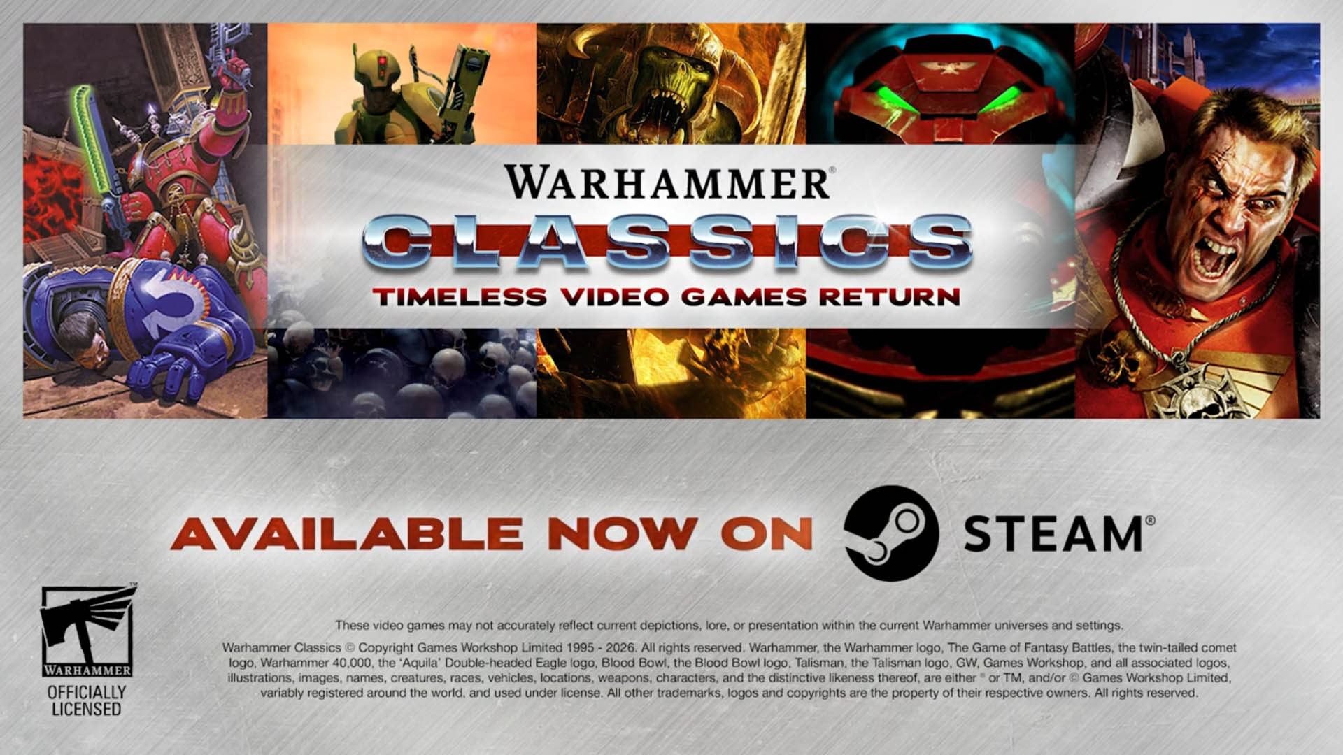 SNEG launches Warhammer Classics collection on Steam