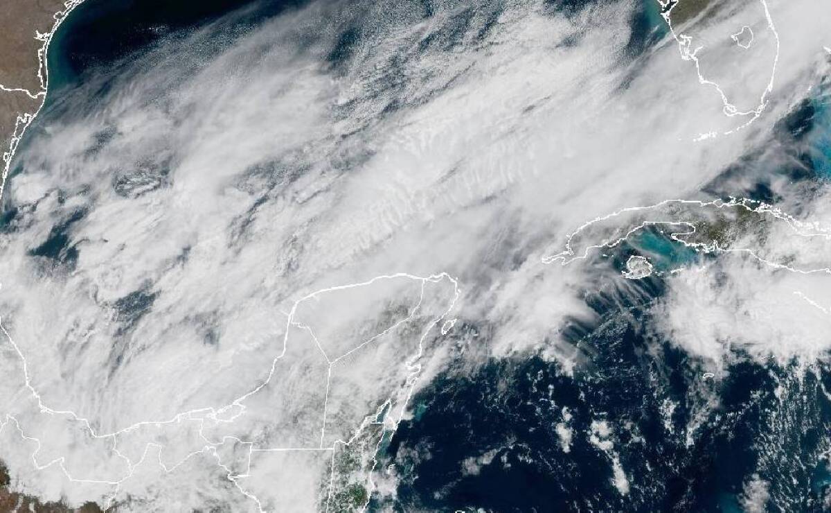 El Frente Frío 41 azota la costa de Yucatán con fuertes lluvias y vientos intensos