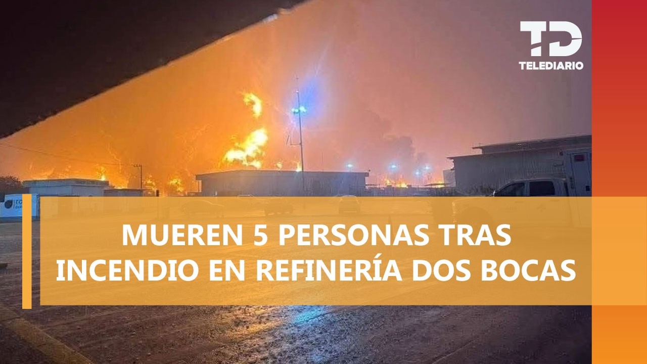 Investigación en curso tras incendio en la refinería de Dos Bocas