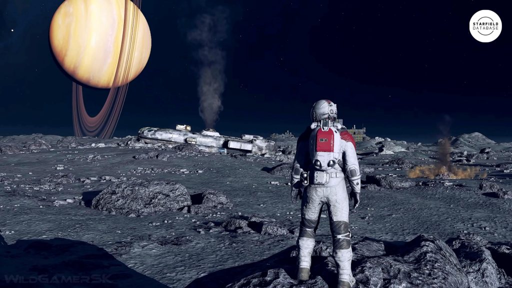 Screenshot from the video game Starfield.