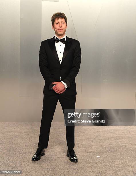 OpenAI CEO Sam Altman attending a public event.
